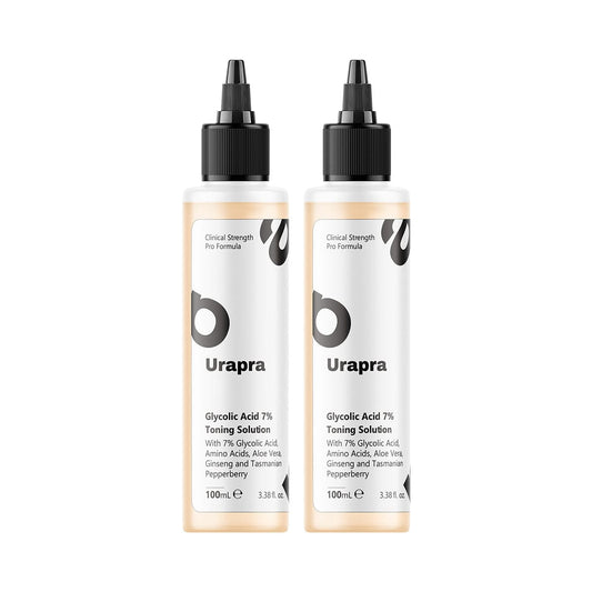 Urapra Glycolic Acid 7% Toning Solution – Exfoliating Toner for Bright & Smooth Skin - Pack Of 1