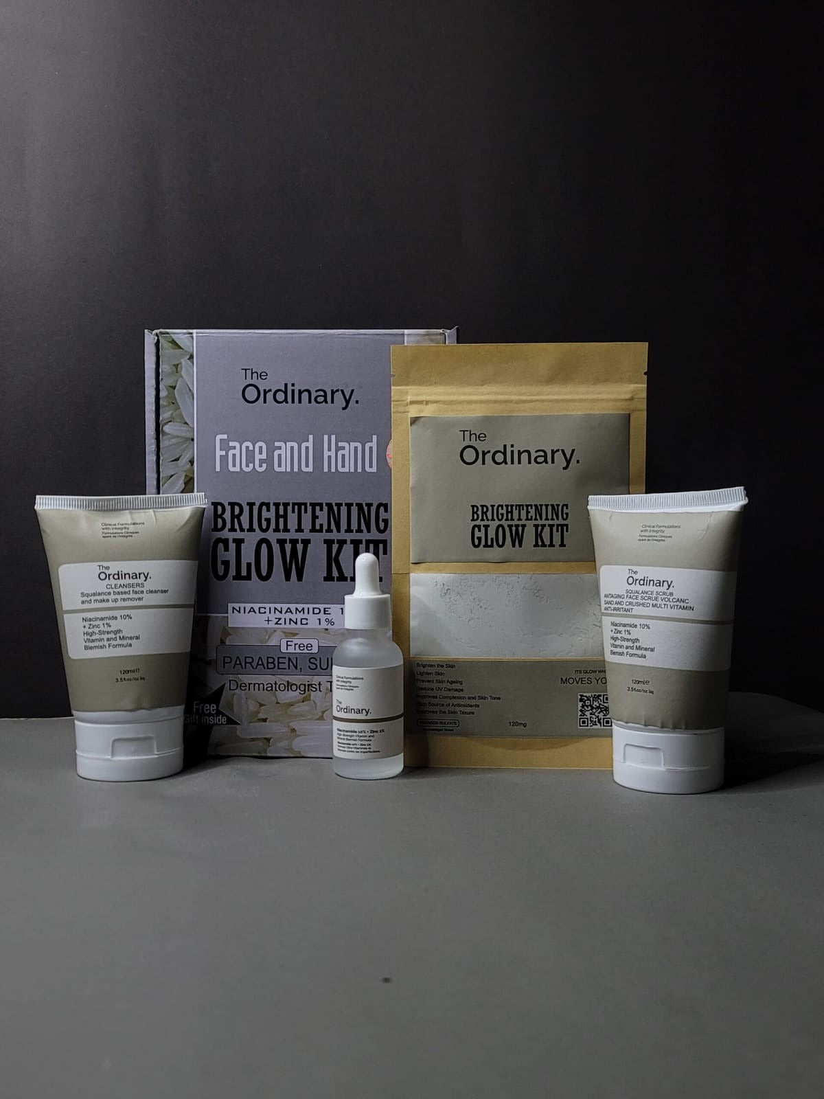 The Ordinary Face and Hand Brightening Glow Kit