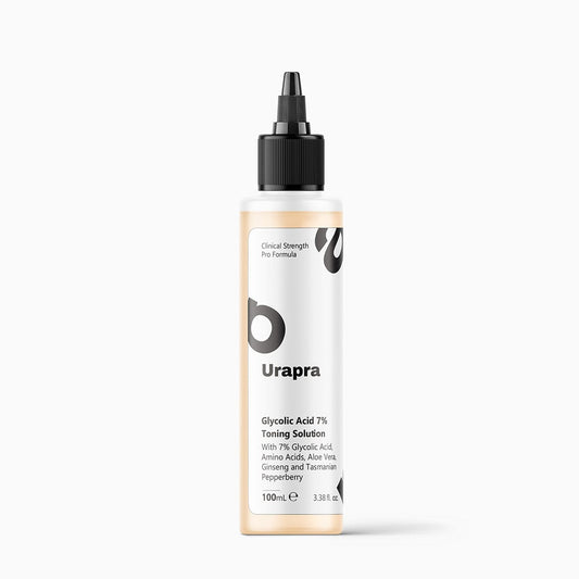 Urapra Glycolic Acid 7% Toning Solution – Exfoliating Toner for Bright & Smooth Skin - Pack Of 1