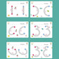 A4 Kids Educational Learning Tracing Book | 64 Pages Dot-to-Dot Activity Workbook with 2 Markers (Big Size)